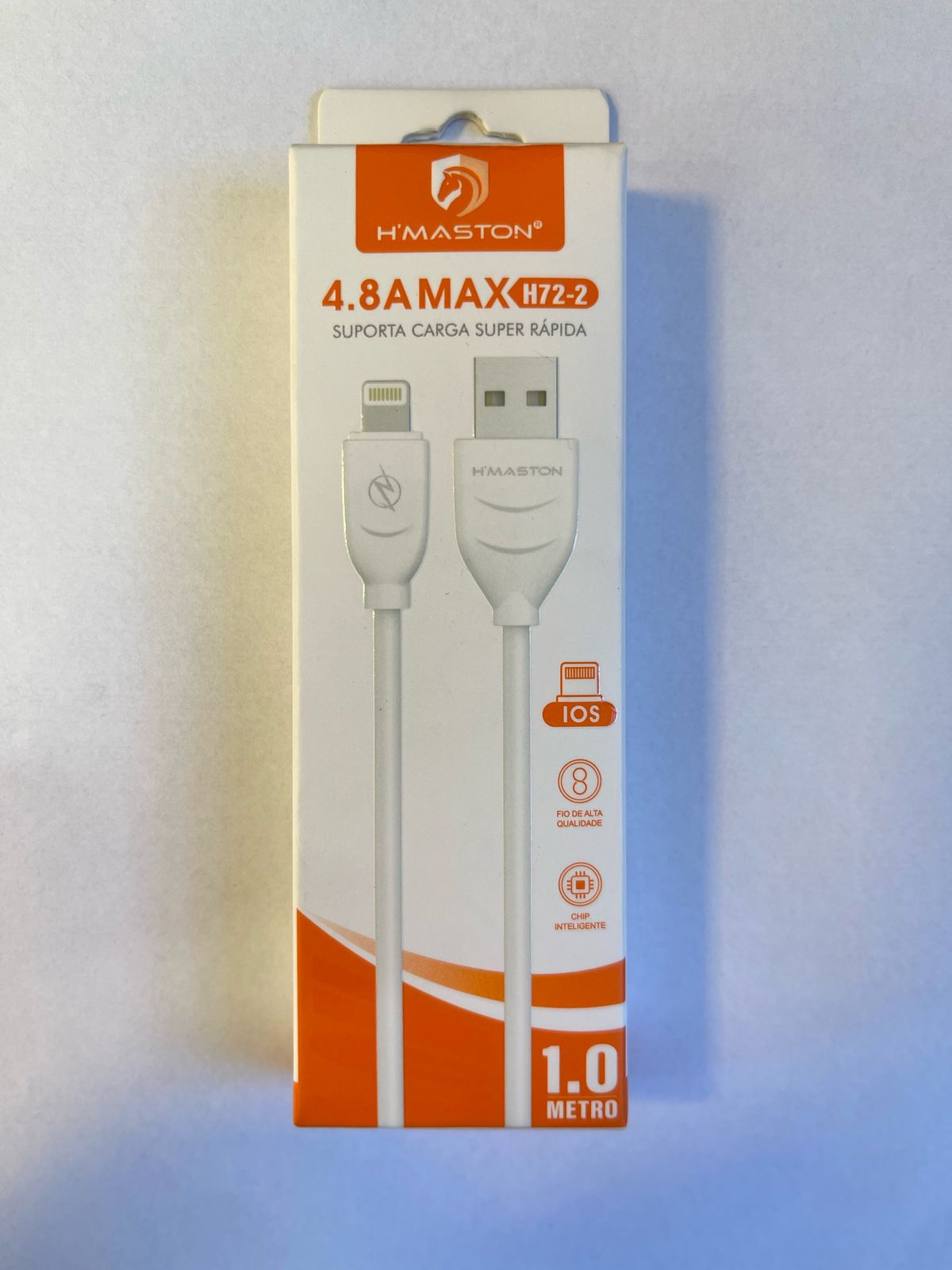 Cabo USB x Lightning (iPhone) 4.8A MAX H72-2