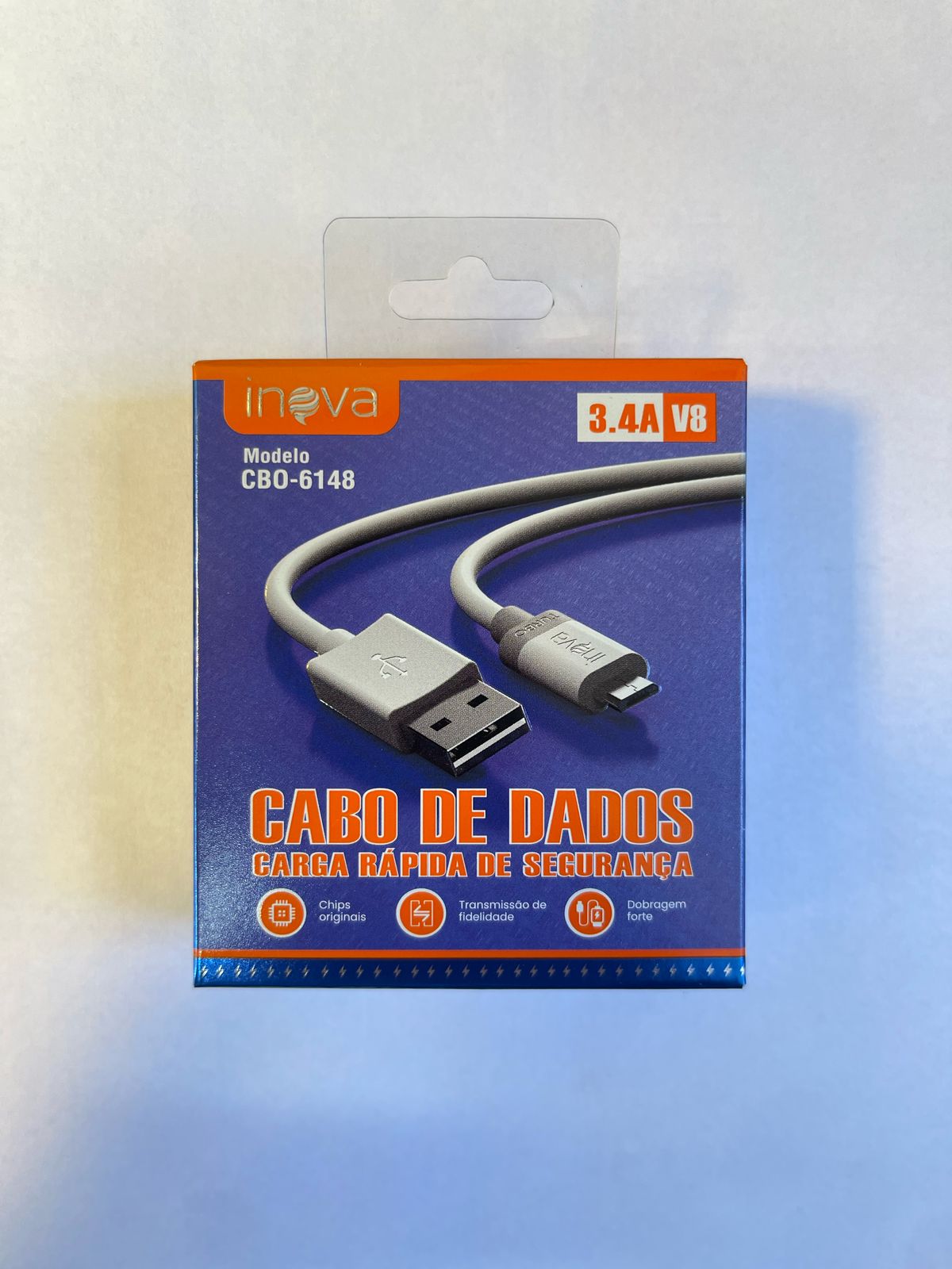 Cabo USB x V8 3.4A